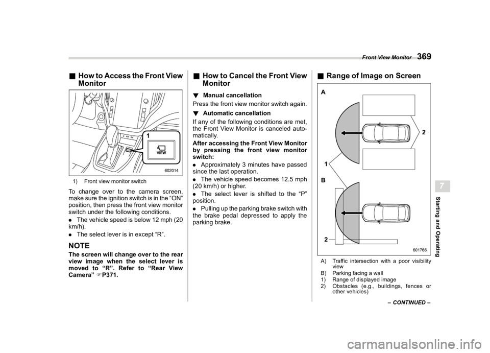 SUBARU LEGACY 2020  Owners Manual �������
