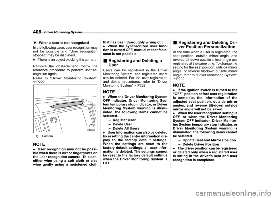 SUBARU LEGACY 2020  Owners Manual �������
