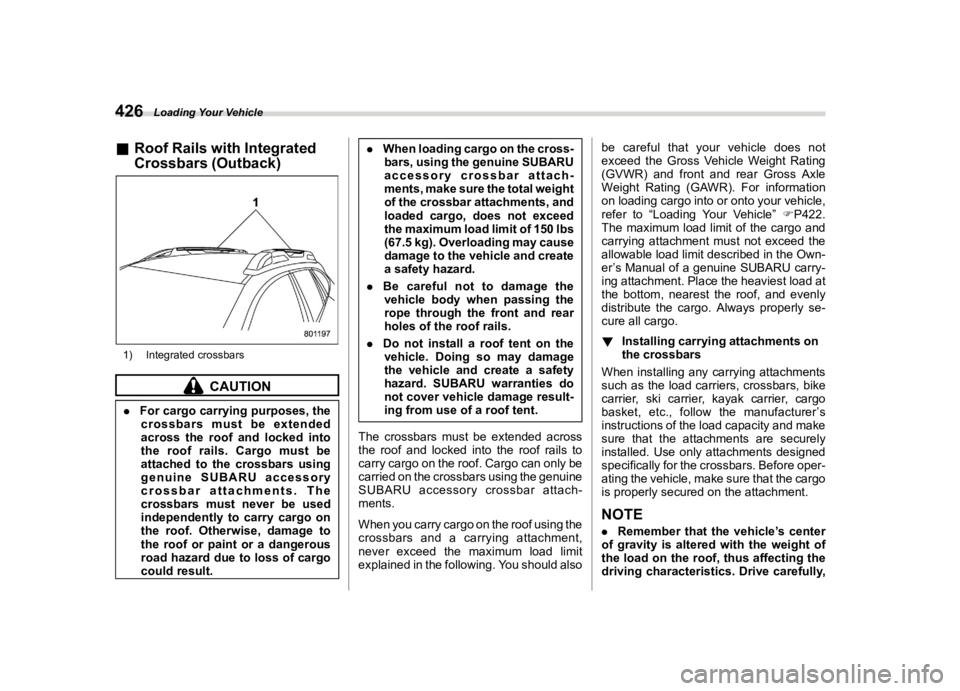 SUBARU LEGACY 2020  Owners Manual �������
