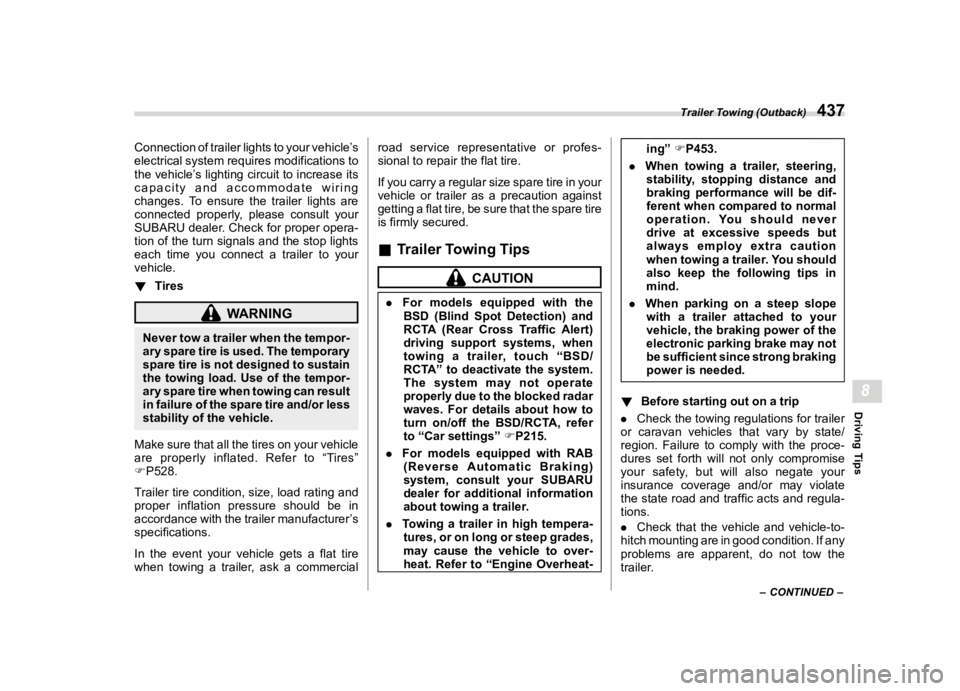 SUBARU LEGACY 2020  Owners Manual �������

