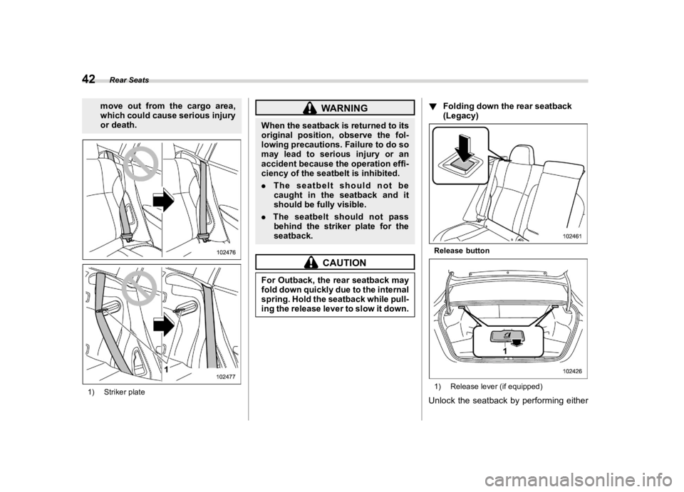 SUBARU LEGACY 2020 Service Manual ������

