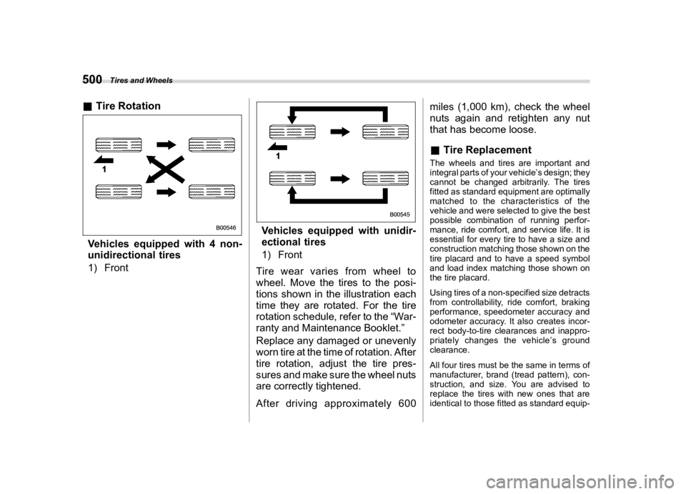 SUBARU OUTBACK 2020  Owners Manual �������
