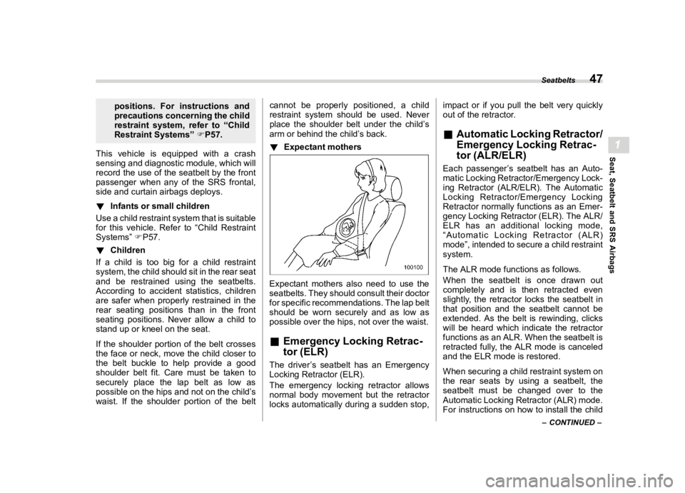 SUBARU LEGACY 2020 Workshop Manual ������
