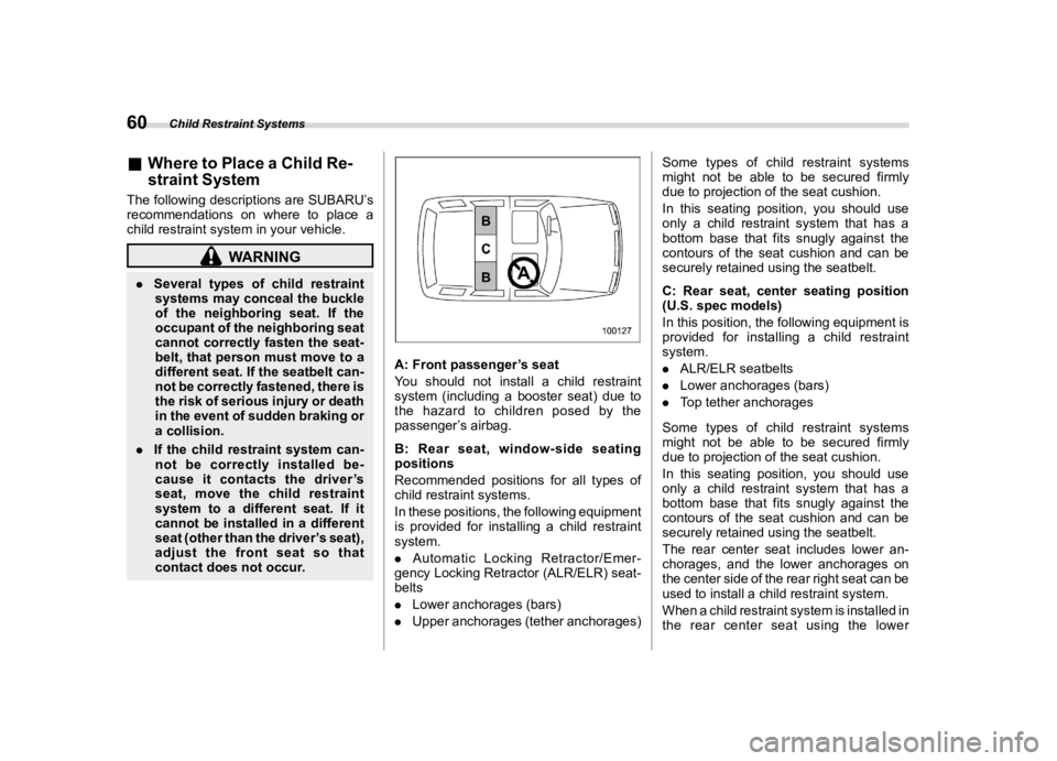 SUBARU LEGACY 2020 Repair Manual ������
