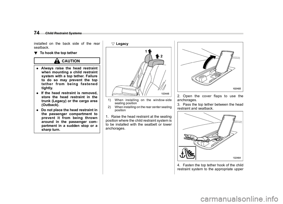 SUBARU LEGACY 2020 Manual PDF ������
