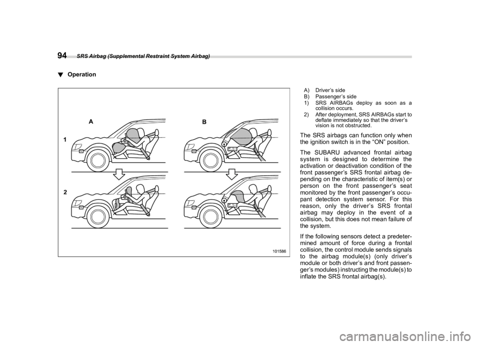SUBARU LEGACY 2020  Owners Manual ������
