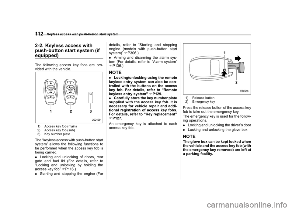 SUBARU FORESTER 2020  Owners Manual �������
