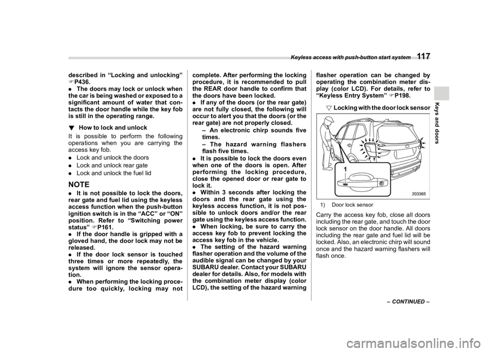 SUBARU FORESTER 2020  Owners Manual �������
