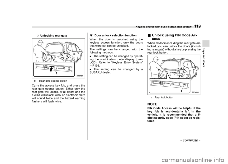 SUBARU FORESTER 2020  Owners Manual �������
