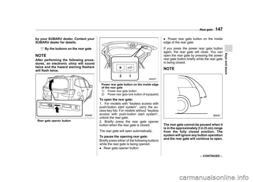 SUBARU FORESTER 2020  Owners Manual �������
