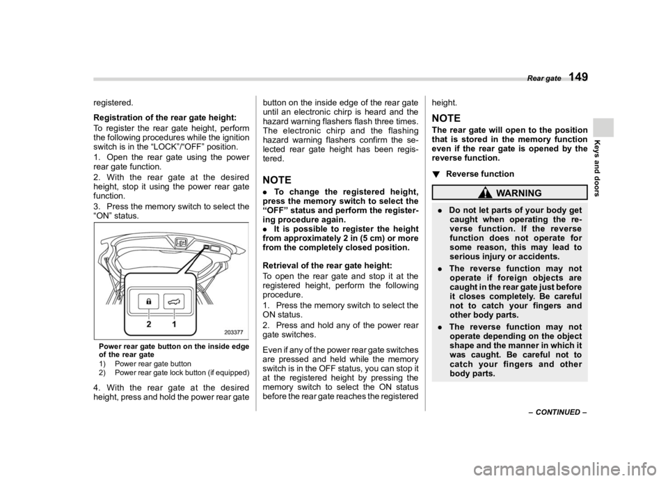 SUBARU FORESTER 2020  Owners Manual �������
