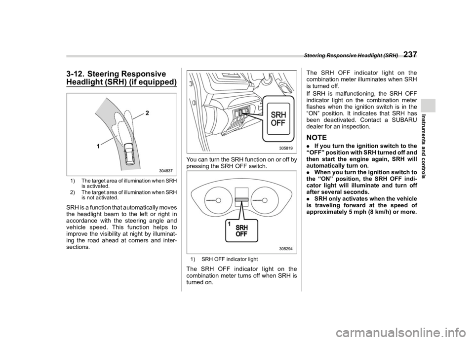 SUBARU FORESTER 2020  Owners Manual �������
