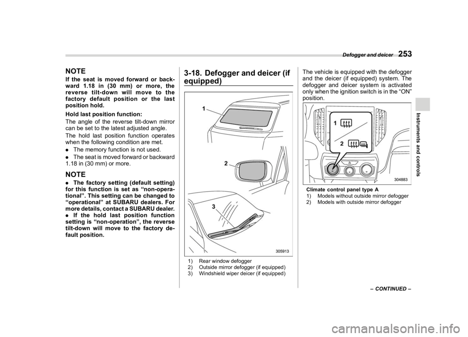 SUBARU FORESTER 2020  Owners Manual �������
