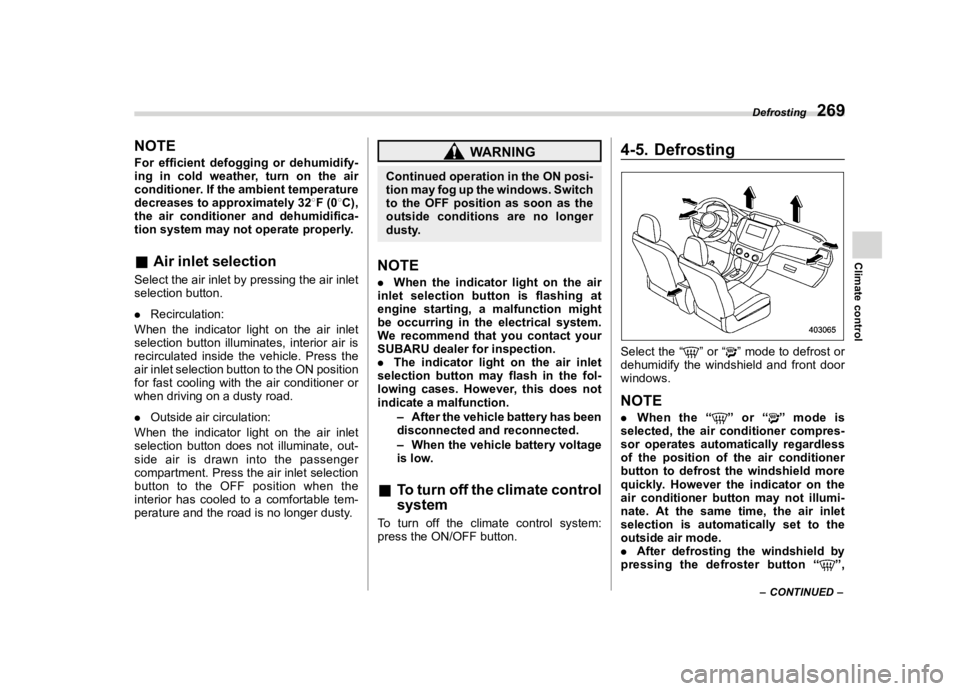 SUBARU FORESTER 2020  Owners Manual �������
