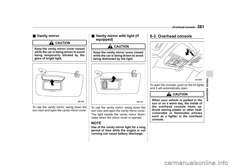 SUBARU FORESTER 2020  Owners Manual �������
