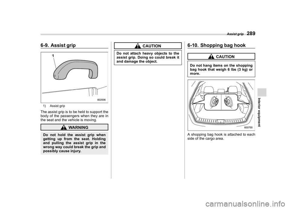 SUBARU FORESTER 2020  Owners Manual �������
