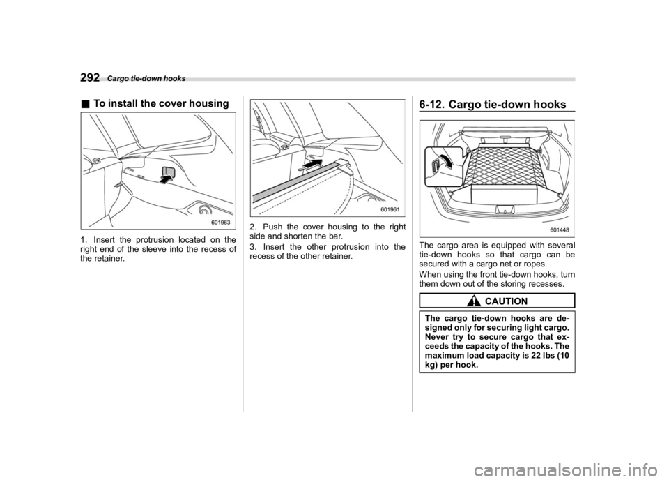 SUBARU FORESTER 2020  Owners Manual �������
