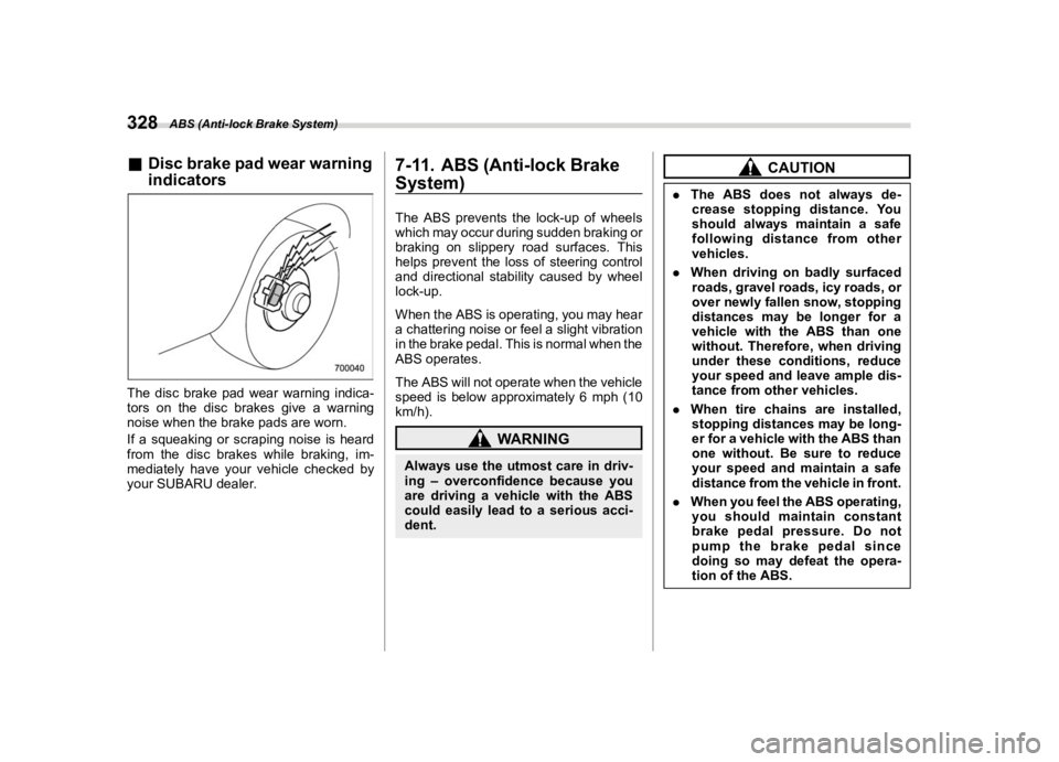 SUBARU FORESTER 2020  Owners Manual �������
