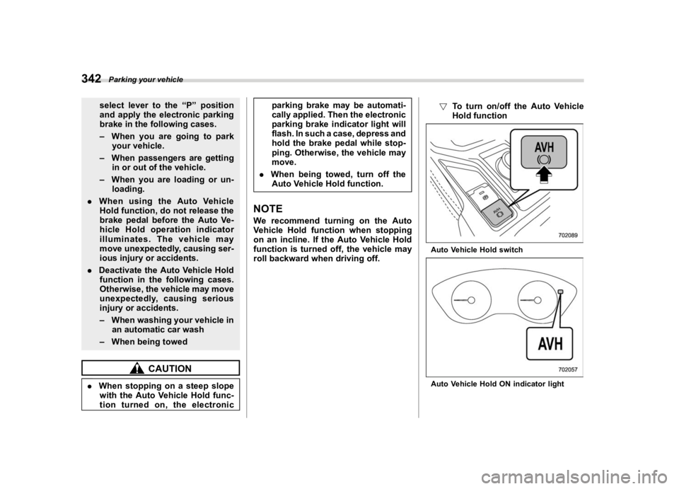 SUBARU FORESTER 2020  Owners Manual �������
