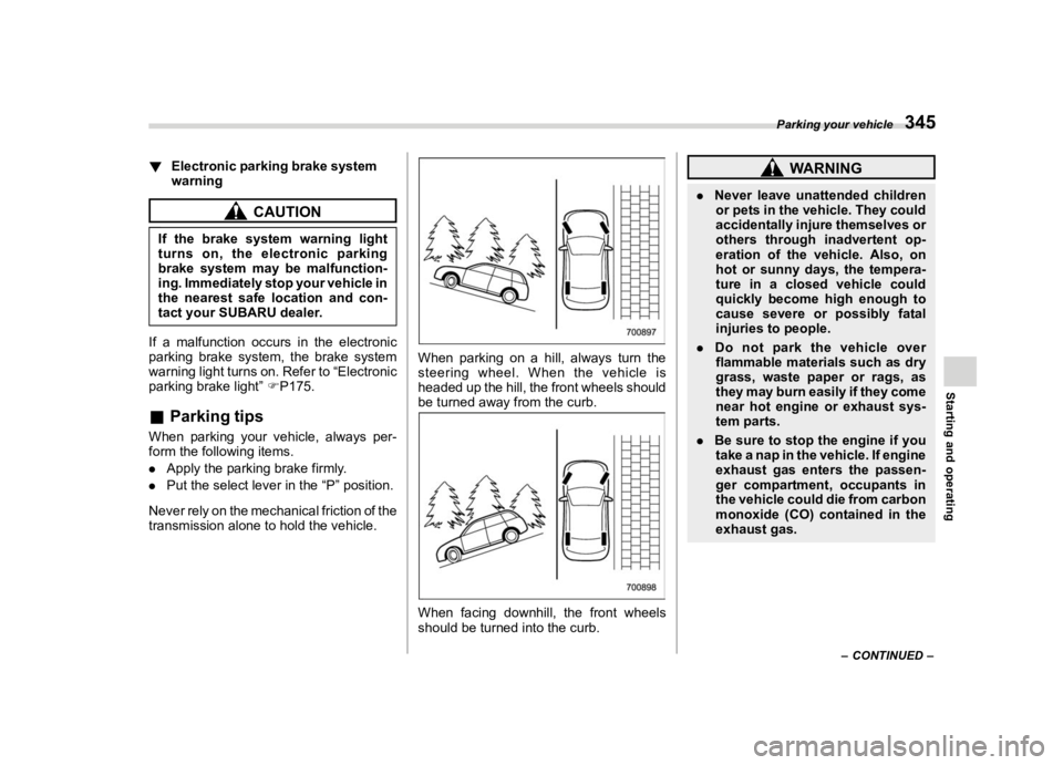 SUBARU FORESTER 2020  Owners Manual �������
