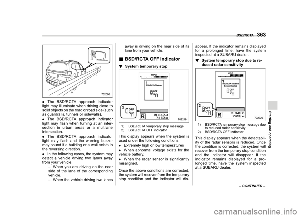 SUBARU FORESTER 2020  Owners Manual �������
