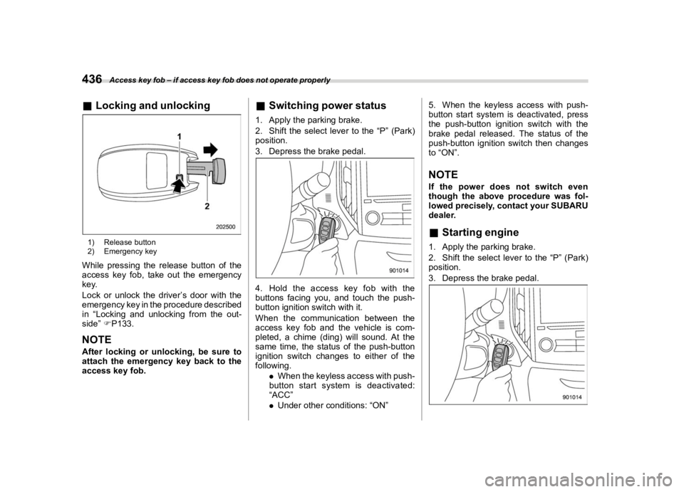 SUBARU FORESTER 2020  Owners Manual �������
