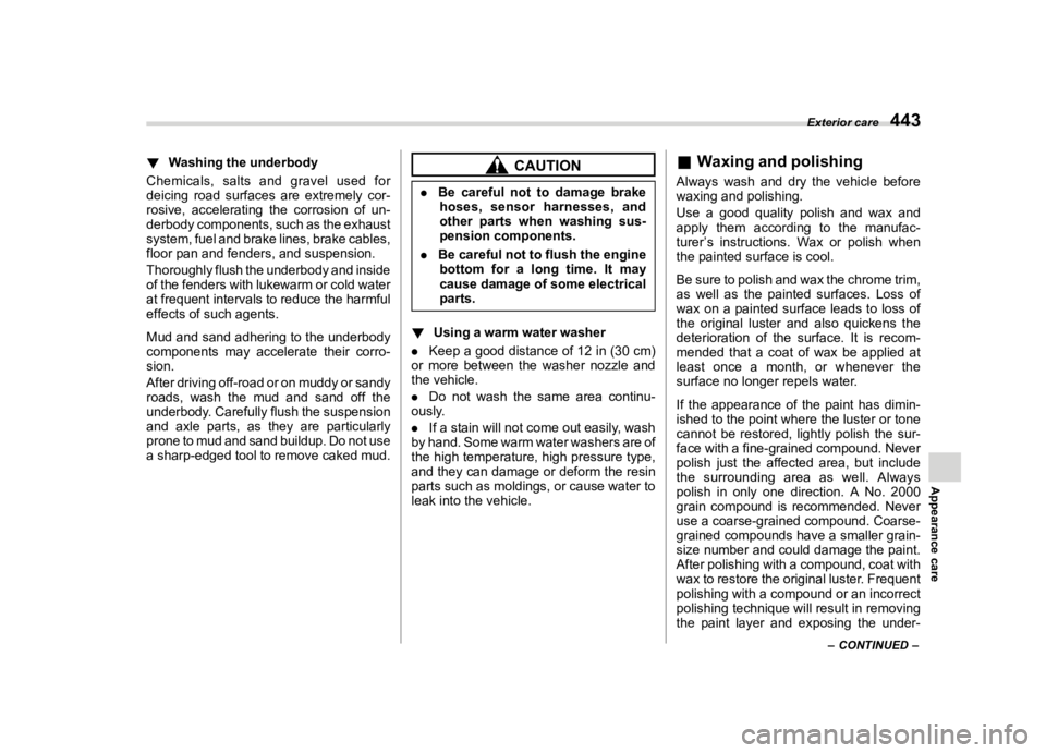 SUBARU FORESTER 2020  Owners Manual �������
