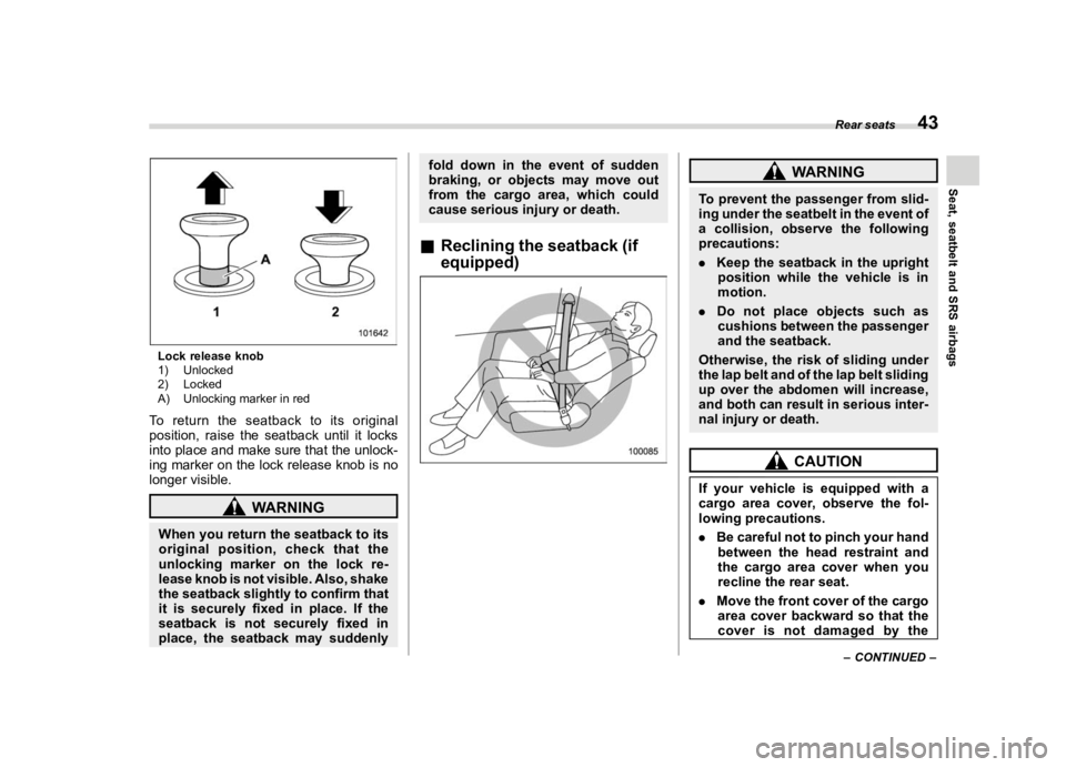 SUBARU FORESTER 2020 Service Manual ������
