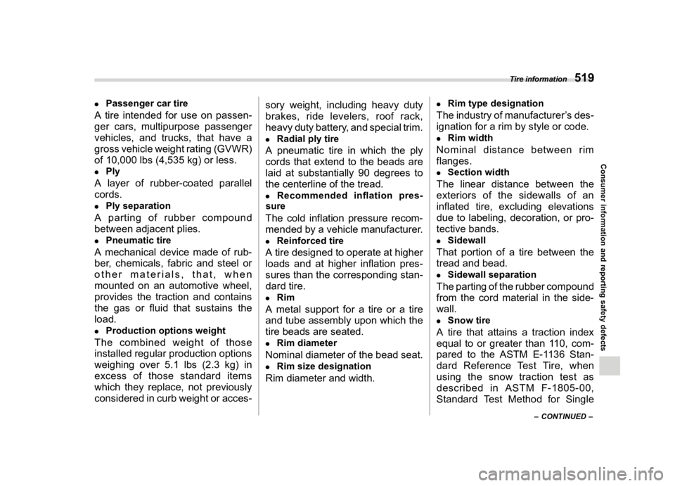 SUBARU FORESTER 2020  Owners Manual �������
