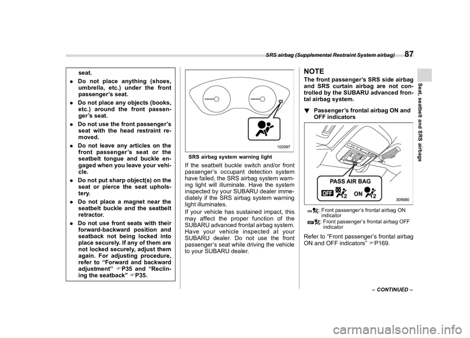 SUBARU FORESTER 2020  Owners Manual ������
