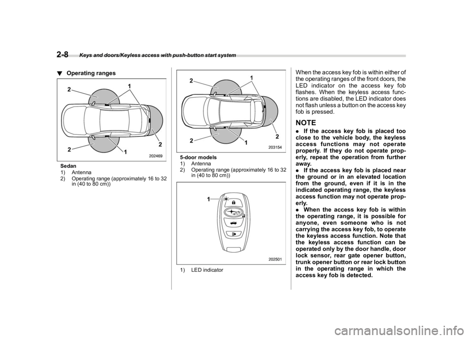 SUBARU IMPREZA 2020  Owners Manual �������
