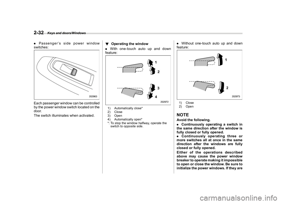 SUBARU IMPREZA 2020  Owners Manual �������
