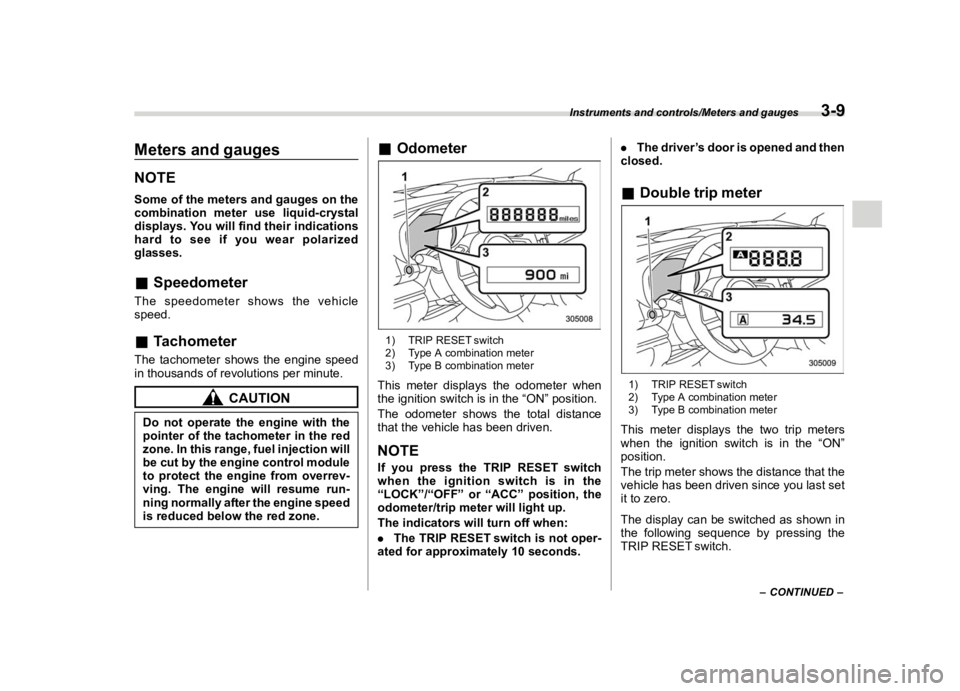 SUBARU IMPREZA 2020  Owners Manual �������
