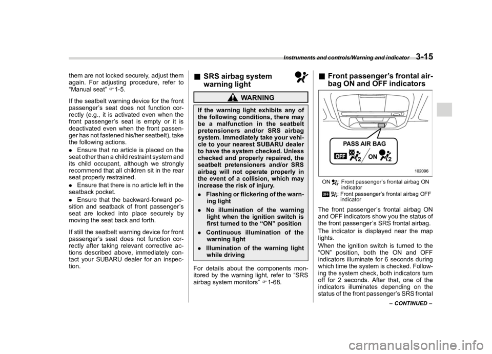 SUBARU IMPREZA 2020  Owners Manual �������
