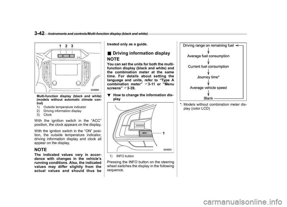 SUBARU IMPREZA 2020  Owners Manual �������
