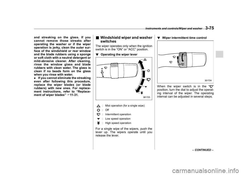 SUBARU IMPREZA 2020  Owners Manual �������
