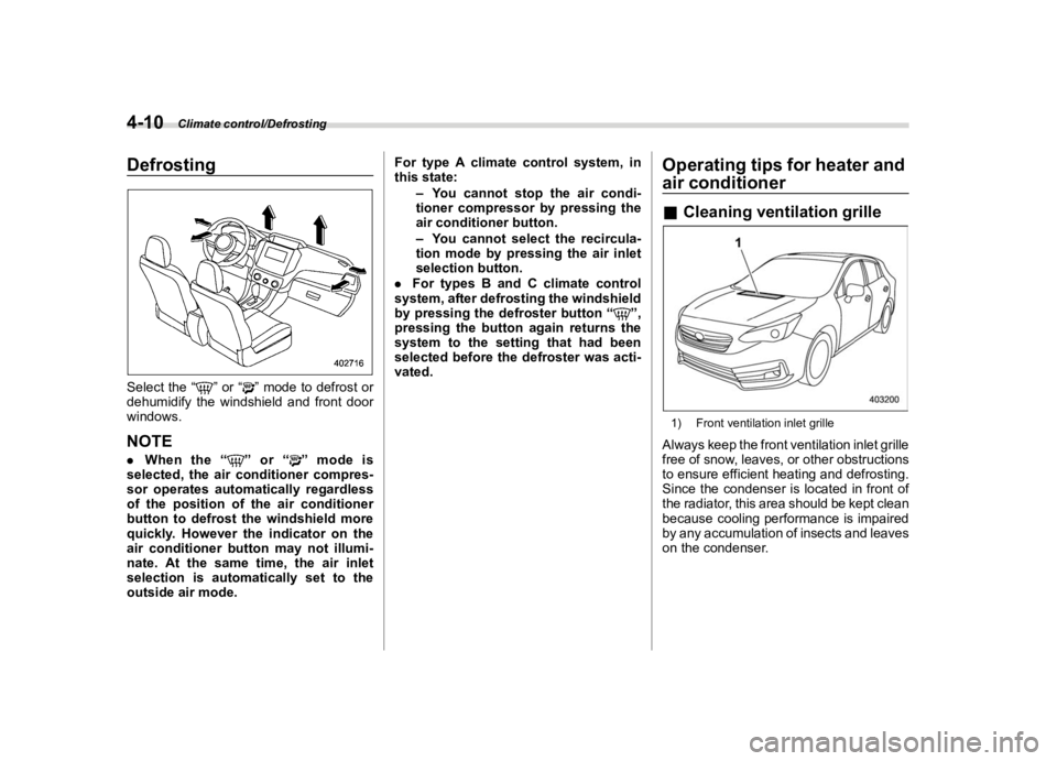 SUBARU IMPREZA 2020  Owners Manual �������
