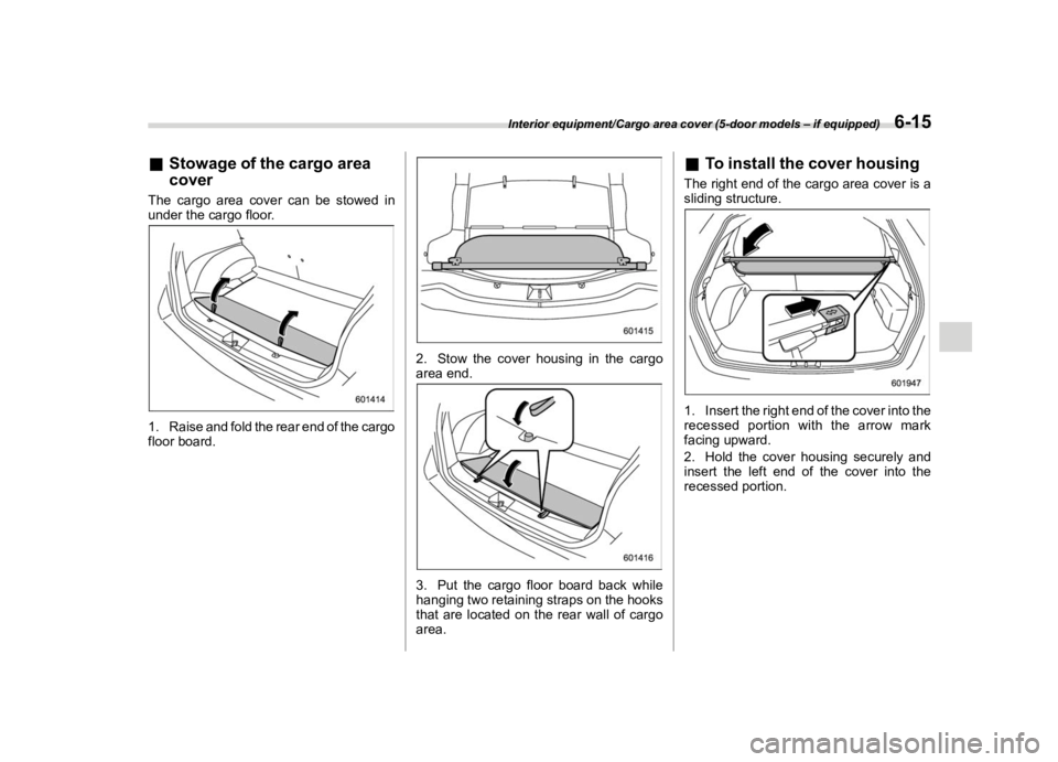 SUBARU IMPREZA 2020  Owners Manual �������

