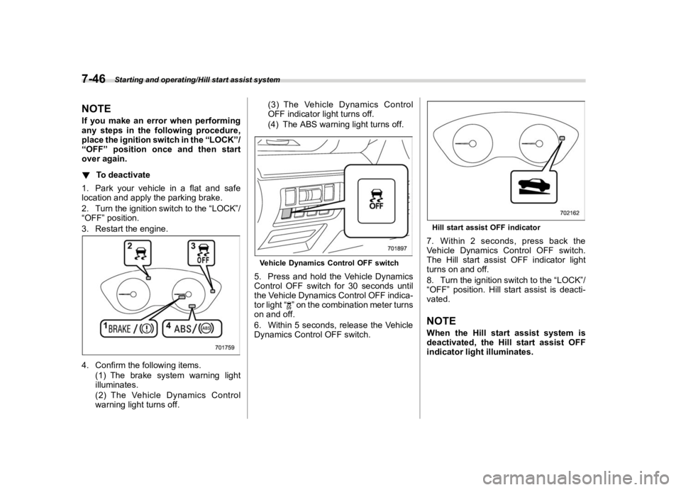 SUBARU IMPREZA 2020  Owners Manual �������
