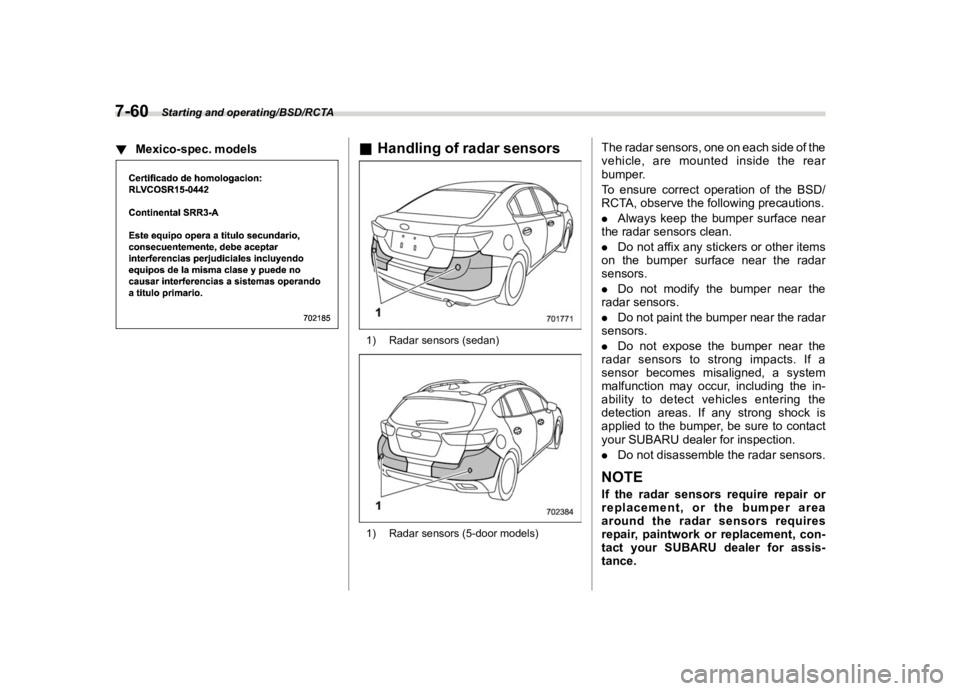 SUBARU IMPREZA 2020  Owners Manual �������
