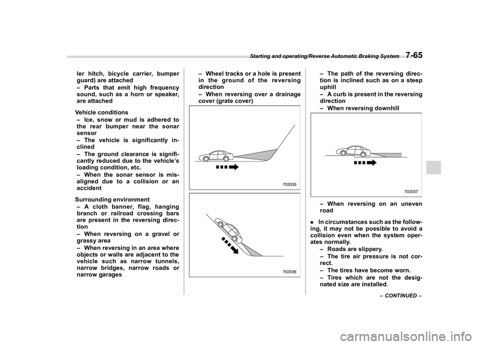 SUBARU IMPREZA 2020  Owners Manual �������
