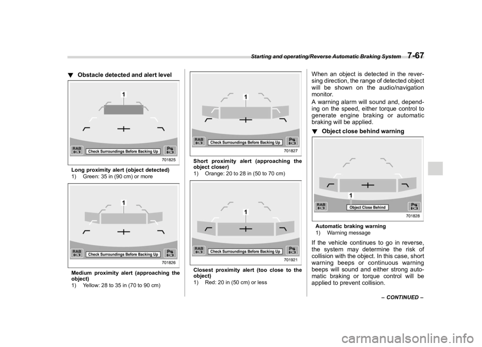 SUBARU IMPREZA 2020  Owners Manual �������
