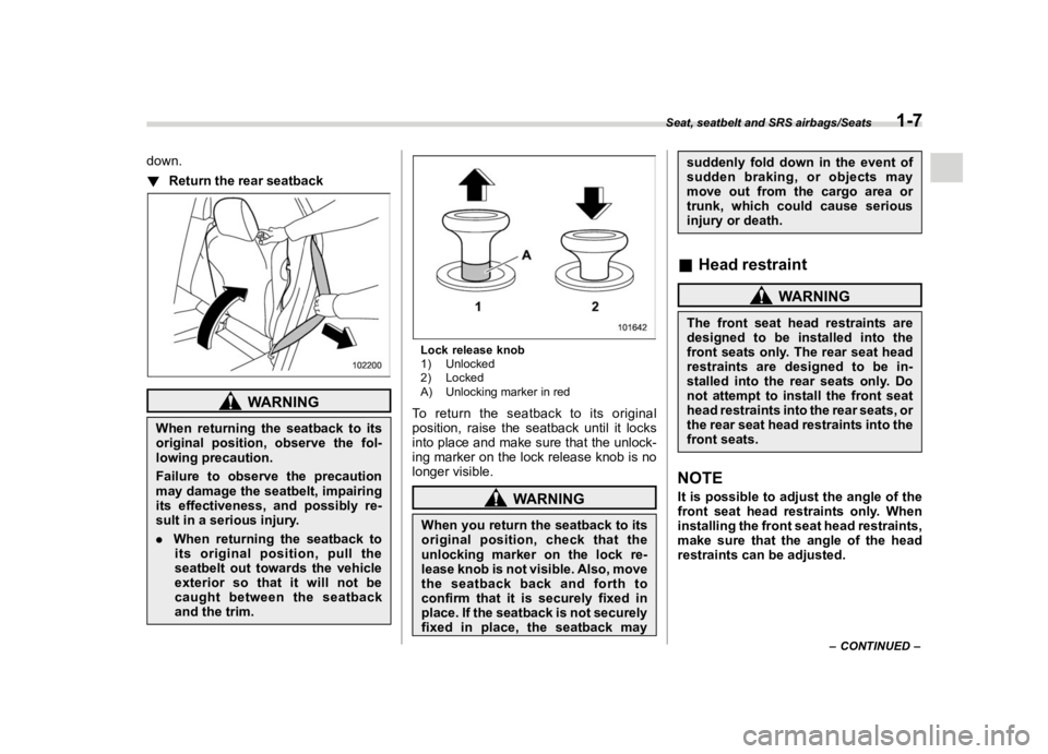 SUBARU IMPREZA 2020 Service Manual ������
