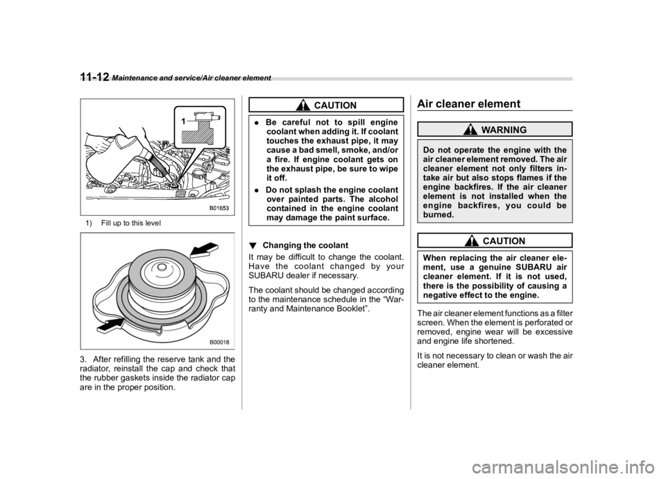 SUBARU IMPREZA 2020  Owners Manual �������
