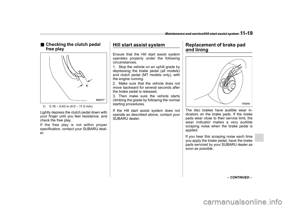 SUBARU IMPREZA 2020  Owners Manual �������
