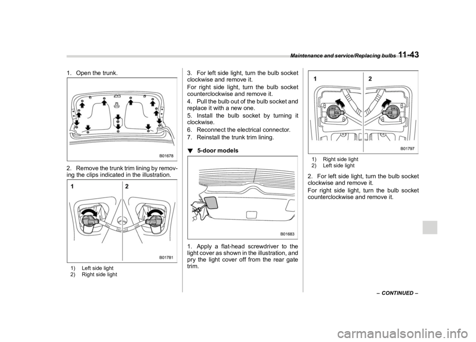 SUBARU IMPREZA 2020  Owners Manual �������
