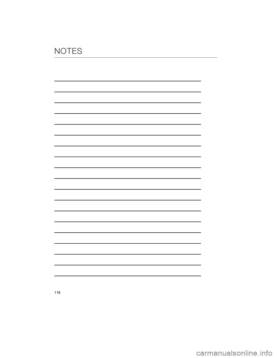 SUBARU LEGACY 2020 Getting Started Guide NOTES
116 SUBARU LEGACY 2020 Getting Started Guide NOTES
116