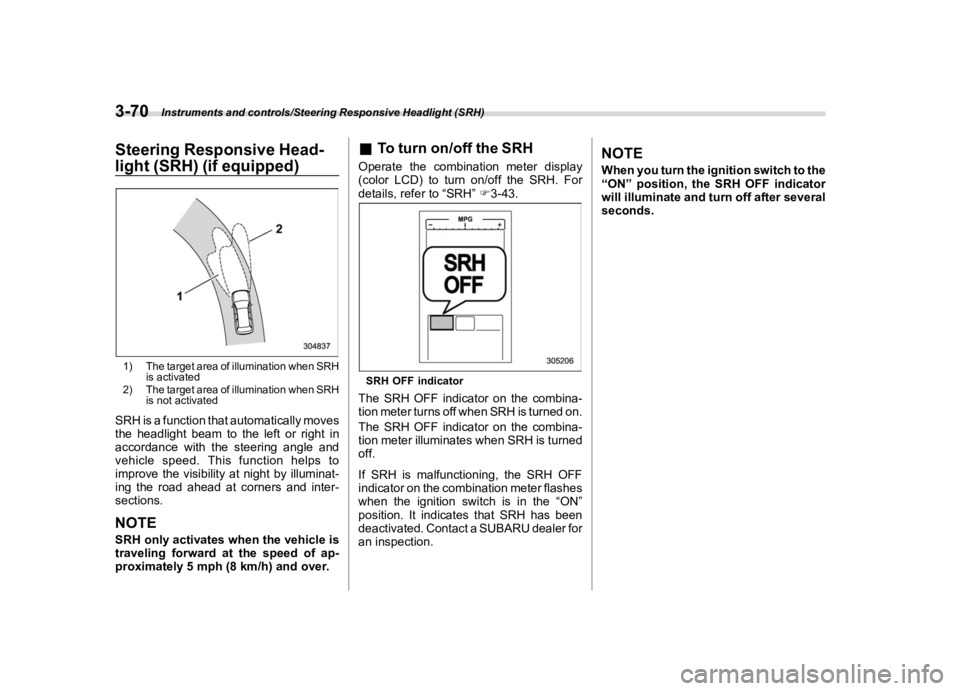 SUBARU WRX 2020  Owners Manual �������
