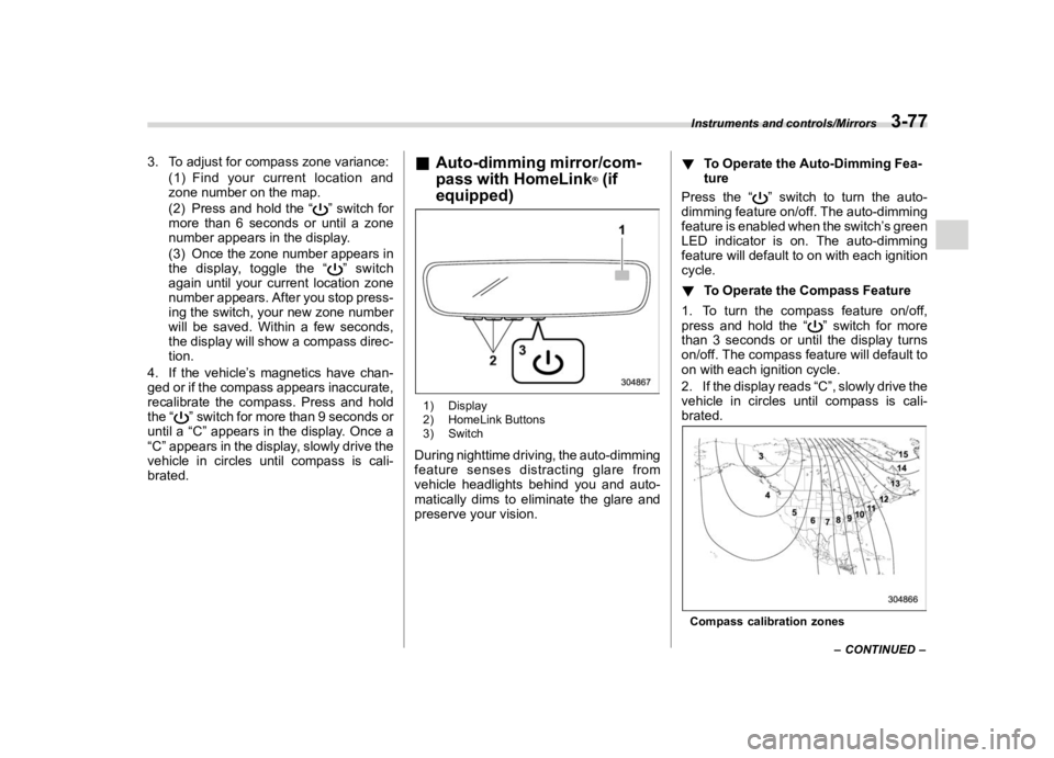 SUBARU WRX 2020  Owners Manual �������
