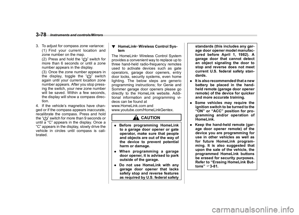 SUBARU WRX 2020  Owners Manual �������
